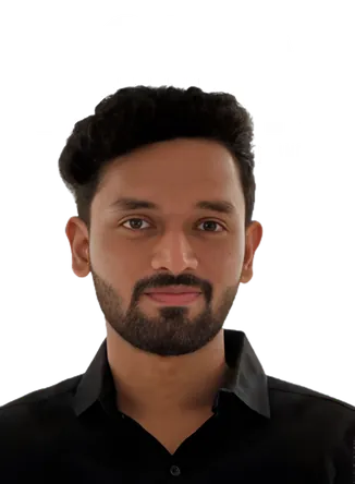 Robin Francis, professional portrait with dark background theme